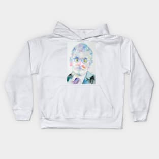 JAMES JOYCE - watercolor portrait .4 Kids Hoodie